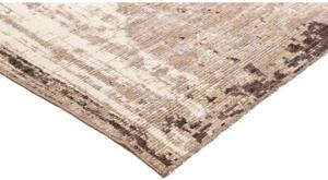 Tappeto Berbero Astratto Avorio Marrone 266x349 Cm