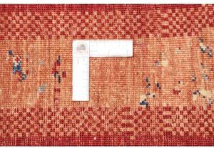 Tappeto Gabbeh Nova Figurativo Rosso Arancione 245x301 Cm