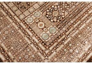 Tappeto Kairo Patchwork Marrone Beige 266x356 Cm
