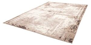 Tappeto Berbero Astratto Avorio Marrone 266x349 Cm