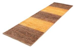 Tappeto Cromopura Geometrico Marrone Ocra Corsia 78x247 Cm