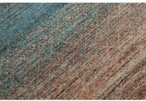 Tappeto Cromopura Geometrico Marrone Blu 197x248 Cm