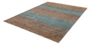 Tappeto Cromopura Geometrico Marrone Blu 197x248 Cm