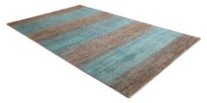 Tappeto Cromopura Geometrico Azzurro Marrone 192x296 Cm