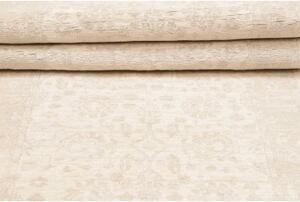 Tappeto Zigler Fine Floreale Beige Avorio Corsia 91x472 Cm
