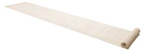 Tappeto Zigler Fine Floreale Beige Avorio Corsia 91x472 Cm