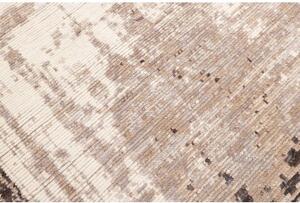 Tappeto Berbero Astratto Avorio Marrone 266x349 Cm
