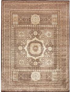 Tappeto Kairo Patchwork Marrone Beige 266x356 Cm