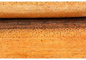 Tappeto Cromopura Geometrico Marrone Ocra Corsia 78x247 Cm