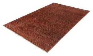 Tappeto Cromopura Geometrico Marrone Scuro Rosso 149x218 Cm