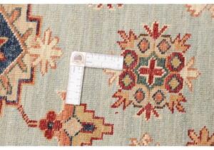 Tappeto Kazak Fine Stilizzato Azzurro Avorio 171x246 Cm