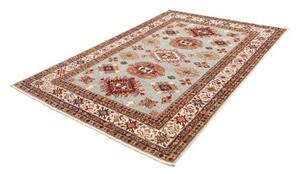 Tappeto Kazak Fine Stilizzato Azzurro Avorio 171x246 Cm