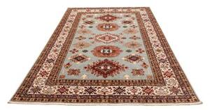Tappeto Kazak Fine Stilizzato Azzurro Avorio 171x246 Cm