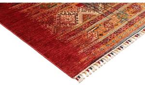 Tappeto Gabbeh Nova Astratto Rosso Ocra 171x251 Cm