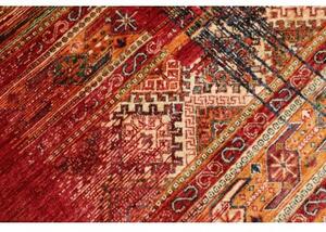 Tappeto Gabbeh Nova Astratto Rosso Ocra 171x251 Cm