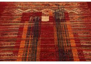 Tappeto Gabbeh Nova Astratto Rosso Ocra 171x251 Cm