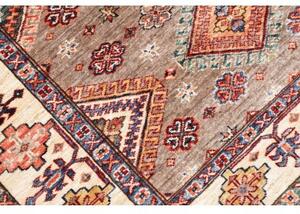 Tappeto Kazak Fine Stilizzato Beige Rosso 125x185 Cm