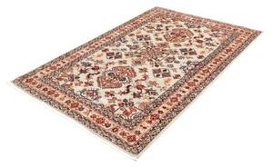 Tappeto Kazak Fine Stilizzato Avorio Rosso Mattone 124x183 Cm