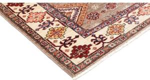 Tappeto Kazak Fine Stilizzato Beige Rosso 125x185 Cm