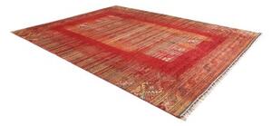 Tappeto Gabbeh Nova Geometrico Rosso Beige 276x360 Cm