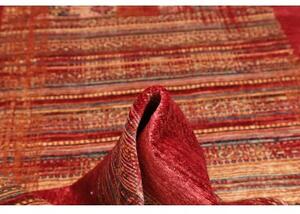 Tappeto Gabbeh Nova Geometrico Rosso Ruggine Beige 240x300 Cm