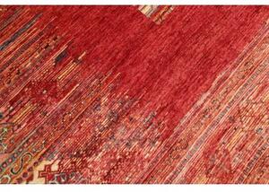 Tappeto Gabbeh Nova Geometrico Rosso Beige 276x360 Cm