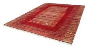 Tappeto Gabbeh Nova Geometrico Rosso Beige 245x297 Cm