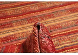 Tappeto Gabbeh Nova Geometrico Rosso Beige 276x360 Cm
