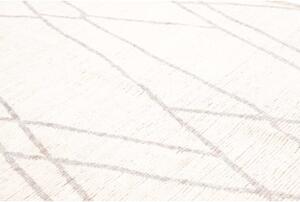 Tappeto Berbero Geometrico Avorio Grigio 200x313 Cm