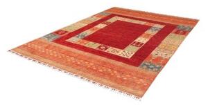 Tappeto Gabbeh Nova Geometrico Rosso Beige 210x280 Cm