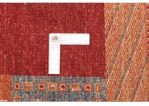 Tappeto Gabbeh Nova Geometrico Rosso Beige 210x280 Cm