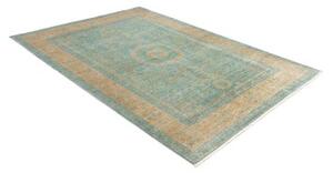Tappeto Kairo Stilizzato Verde Petrolio Beige 173x240 Cm