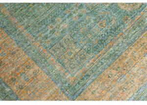 Tappeto Kairo Stilizzato Verde Petrolio Beige 173x240 Cm