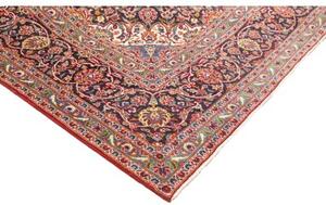 Tappeto Ardakan Medaglione Floreale Rosso Blu Scuro 310x425 Cm