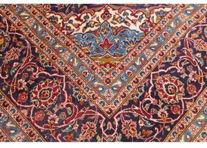 Tappeto Ardakan Medaglione Floreale Rosso Blu Scuro 300x407 Cm