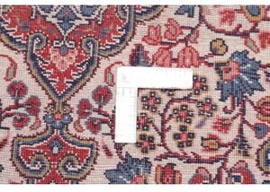 Tappeto Sarough Medaglione Floreale Rosso Blu 72x110 Cm