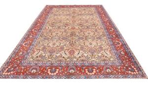 Tappeto Moud Floreale Beige Rosso 210x307 Cm