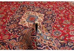 Tappeto Ardakan Medaglione Floreale Rosso Blu Scuro 300x407 Cm
