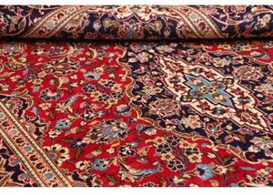 Tappeto Ardakan Medaglione Floreale Rosso Blu Scuro 190x293 Cm
