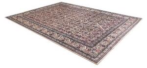 Tappeto Kashan Stilizzato Avorio Blu 240x330 Cm