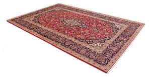 Tappeto Ardakan Medaglione Floreale Rosso Blu Scuro 190x293 Cm