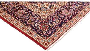 Tappeto Ardakan Medaglione Floreale Rosso Blu Scuro 190x293 Cm