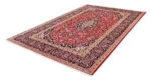Tappeto Ardakan Medaglione Floreale Rosso Blu Scuro 190x293 Cm