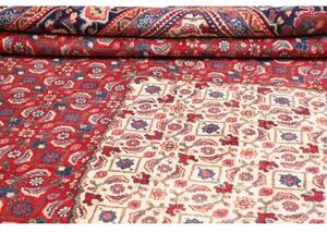 Tappeto Sarough Stilizzato Rosso Avorio 300x400 Cm