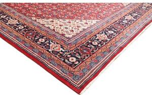 Tappeto Sarough Stilizzato Rosso Avorio 300x400 Cm