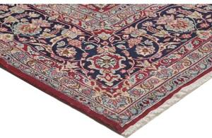 Tappeto Kerman Floreale Rosso Blu Scuro 360x517 Cm