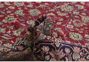 Tappeto Kerman Floreale Rosso Blu Scuro 360x517 Cm
