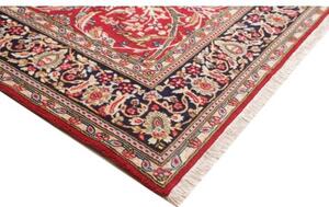 Tappeto Kerman Stilizzato Rosso Blu Scuro 288x380 Cm