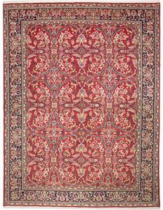 Tappeto Kerman Stilizzato Rosso Blu Scuro 288x380 Cm