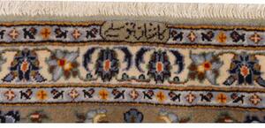 Tappeto Kashan Floreale Verde Salvia Beige 305x412 Cm